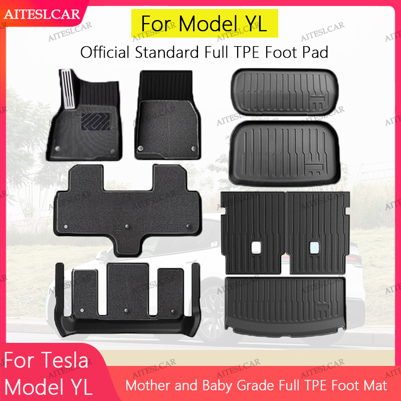 Car Floor Mat - AITESLCAR For Tesla Floor Mat Model