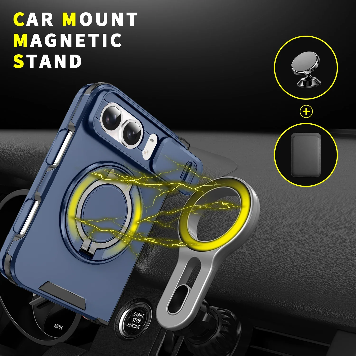Case for IPhone Duo, Shockproo - Car Phone Holder review and price