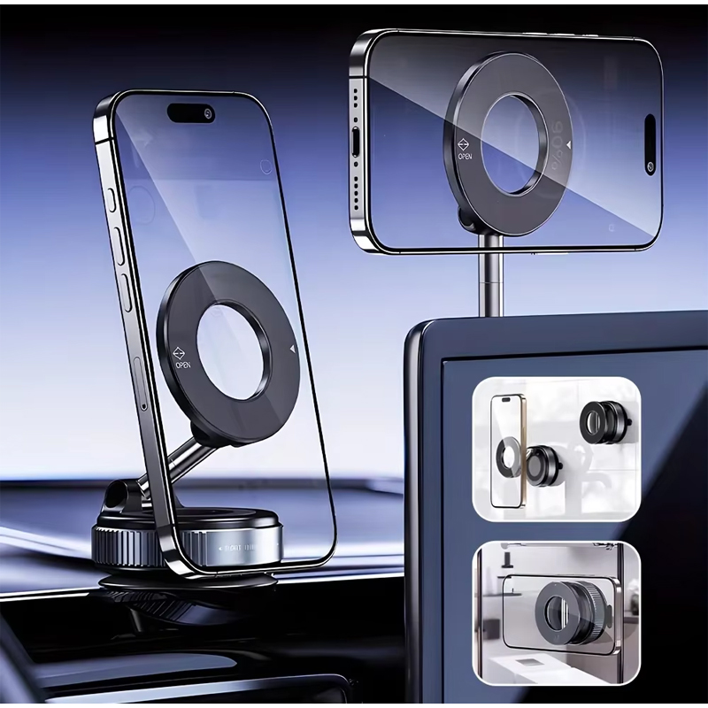 Foldable Magnetic Phone Holder - Car Vacuum review and price