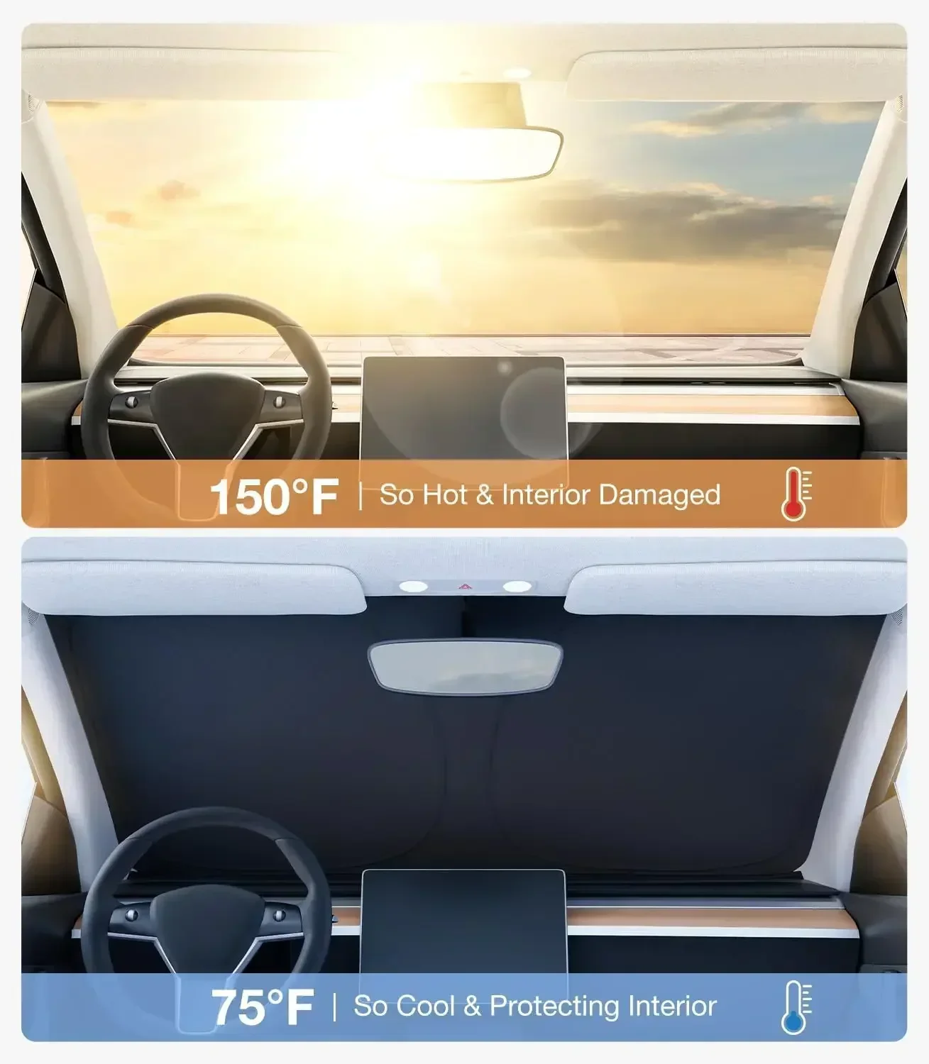 New Summer Car Front Window Su - Windshield Sun Shade review and price