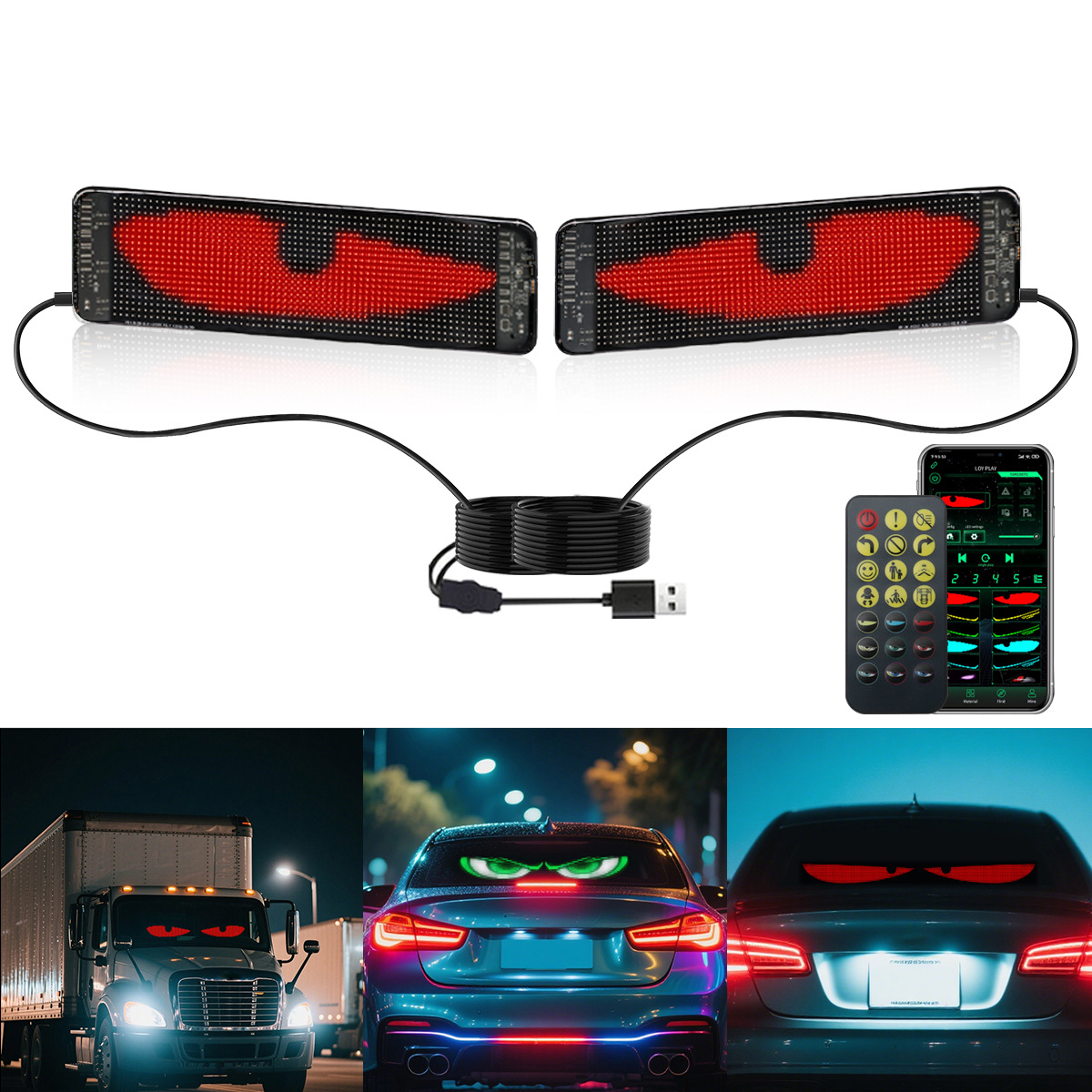 LED car soft screen, car mount - Car Led Light review and price