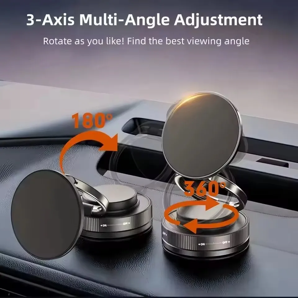 Upgraded 360°Vacuum Magnetic P - Car Phone Holder review and price
