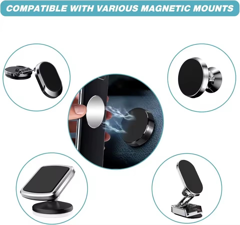 1/50Pcs Magnetic Metal Plate F - Car Phone Holder review and price
