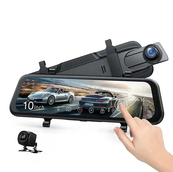 10'' Mirror Dash Cam Night Vis - Car Mirror review and price