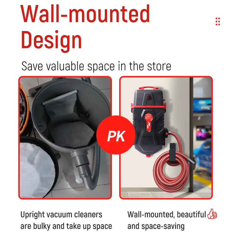 wall-mounted vacuum cleaner Ca - Car Vacuum review and price