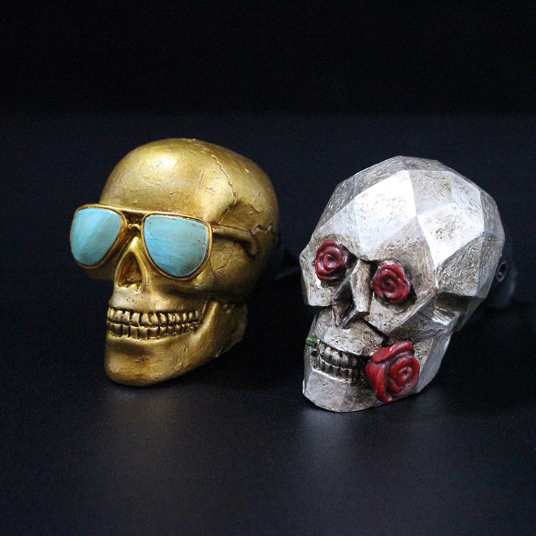 2‌pcs/set Resin Rose Skull Car - Car Air Freshener review and price