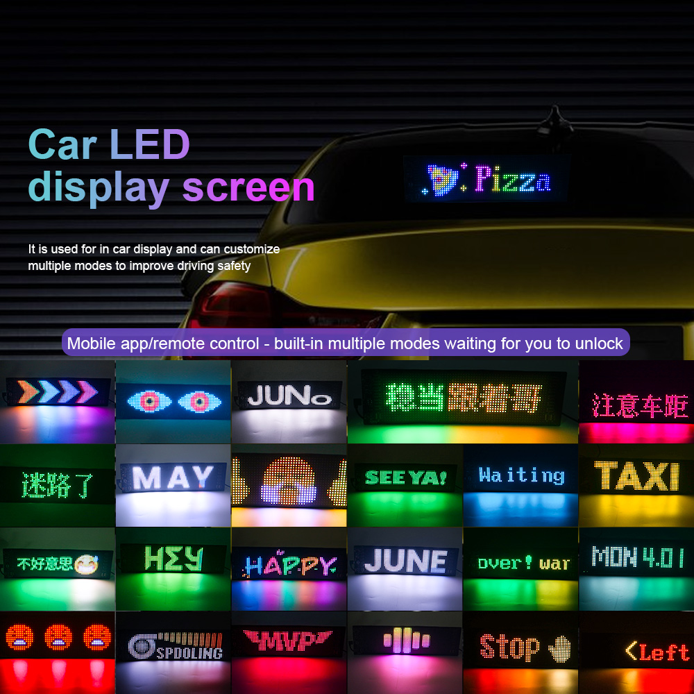 LED Matrix Pixel Panel Scrolli - Car Led Light review and price