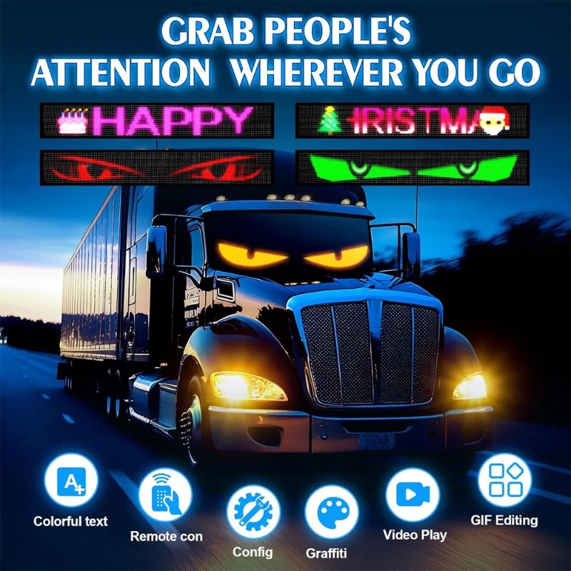 LED Matrix Pixel Panel LED Sig - Car Led Light review and price