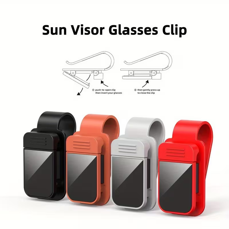 Sun Visor Sunglasses Holder fo - Car Organizer review and price