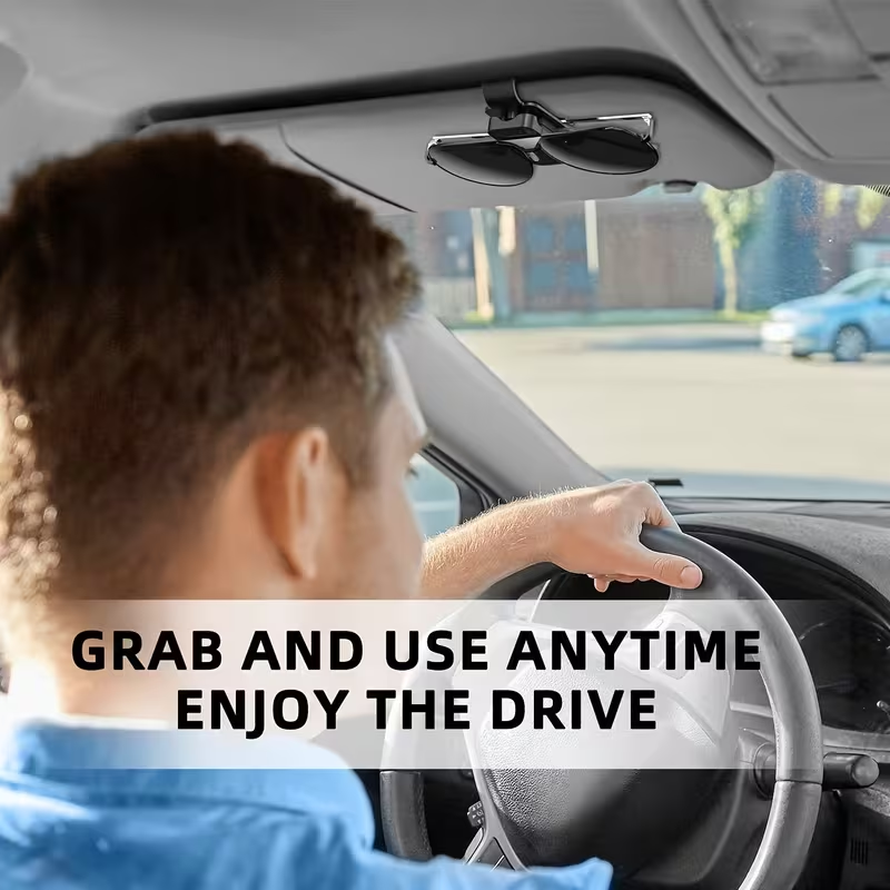 Sun Visor Sunglasses Holder fo - Car Organizer review and price