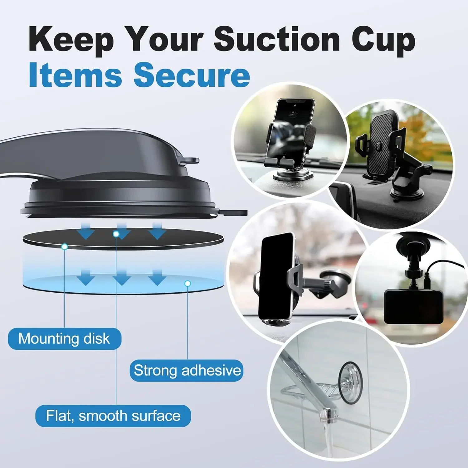 Universal Dashboard Adhesive S - Car Phone Holder review and price