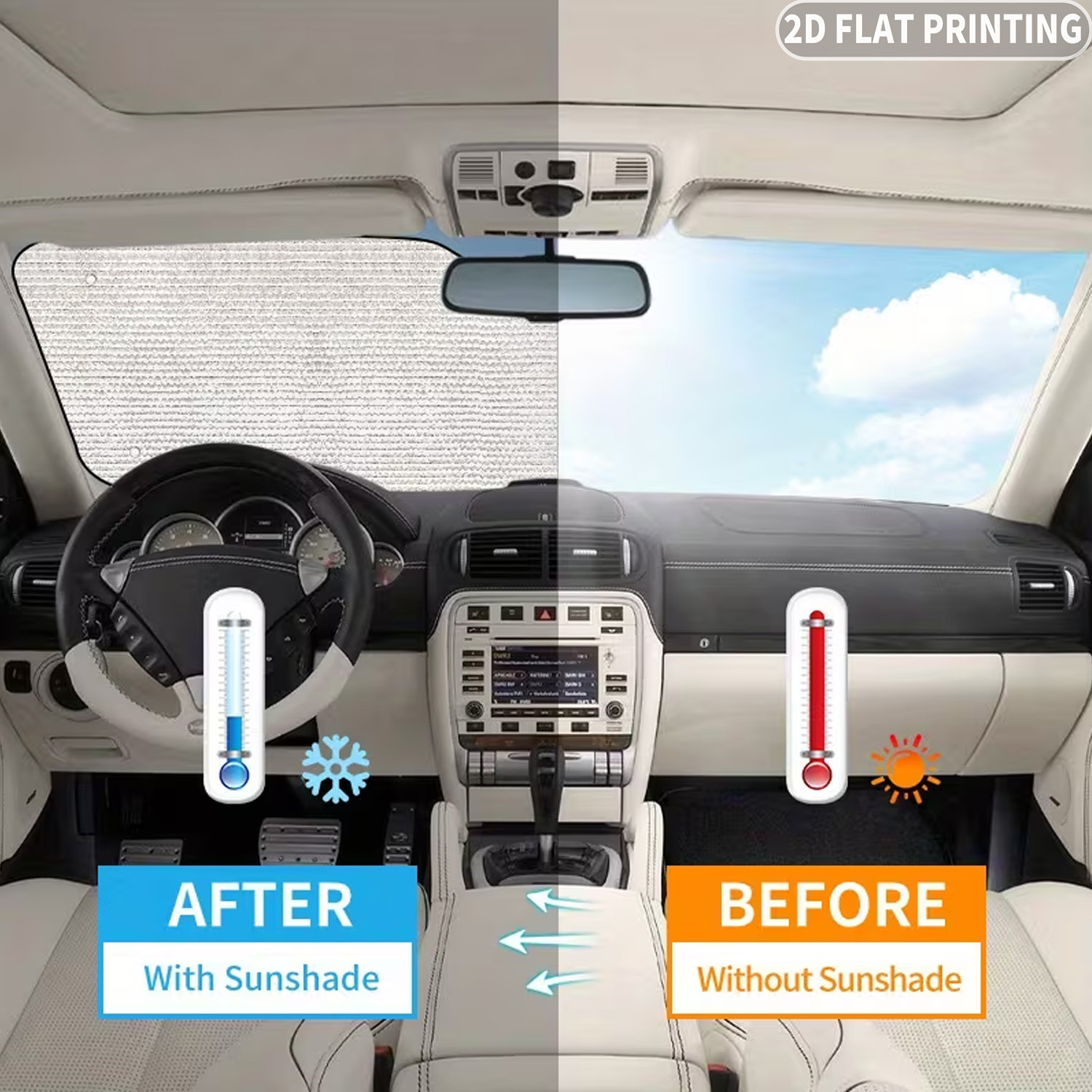 1pc Universal Car Windshield S - Windshield Sun Shade review and price